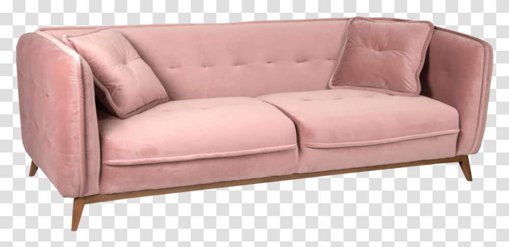 Pink Sofa Download Pink Sofa, Furniture, Couch, Armchair, Foam Transparent Png