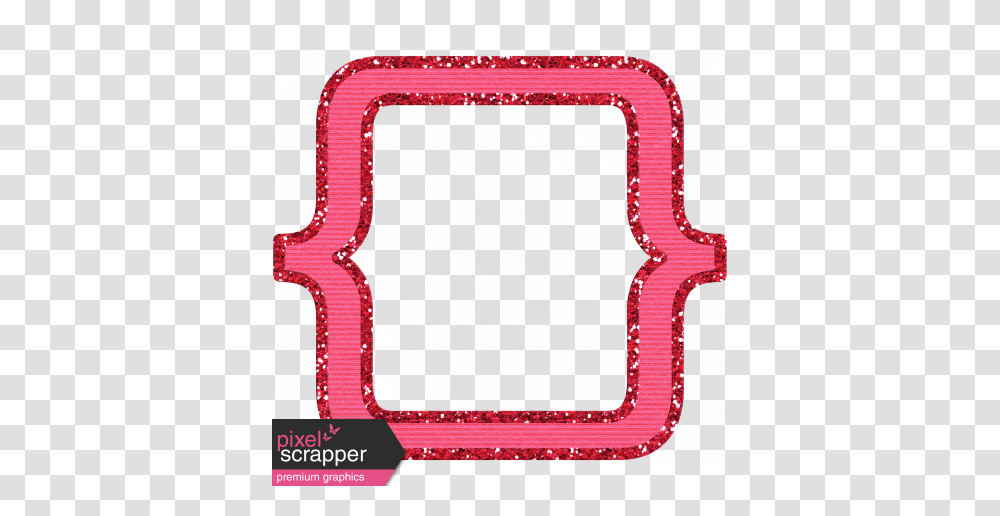 Pink Sparkle Frame Graphic, Rug, Mat, Grille Transparent Png