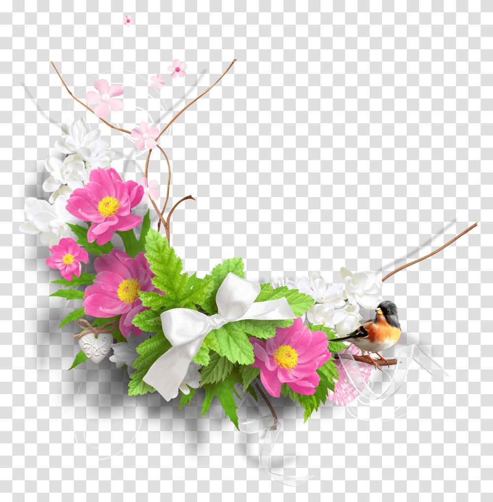 Pink Spring Flower Free Library Flowers Transparent Png