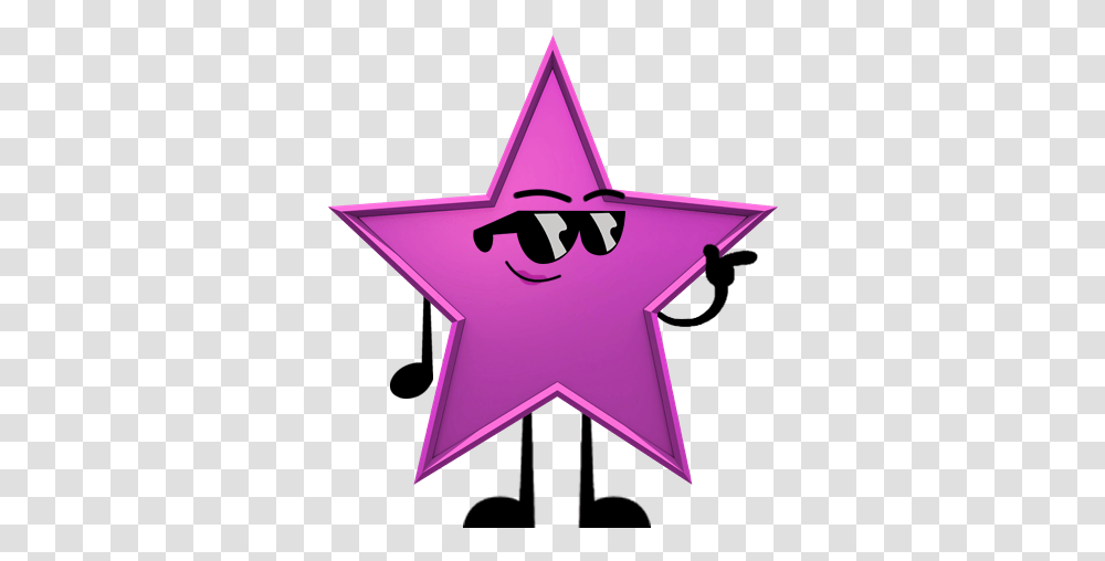 Pink Star Bfdi Pink Star, Star Symbol Transparent Png