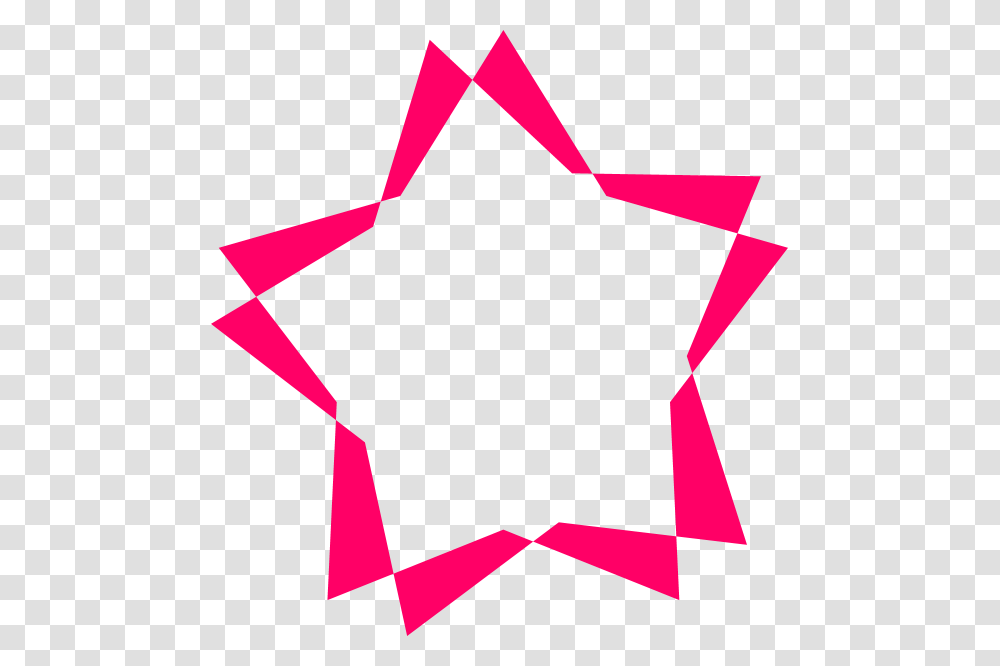 Pink Star Clipart, Star Symbol Transparent Png