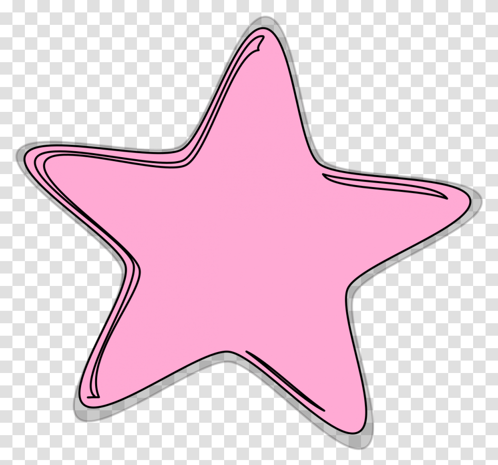 Pink Star Editedr Svg Vector Bintang Abu Abu, Axe, Tool, Symbol, Star Symbol Transparent Png