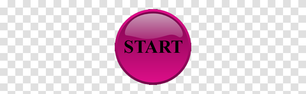 Pink Start Button, Label, Logo Transparent Png