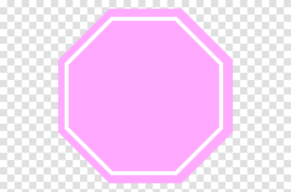 Pink Stop Sign Clip Art, Label, Rug Transparent Png