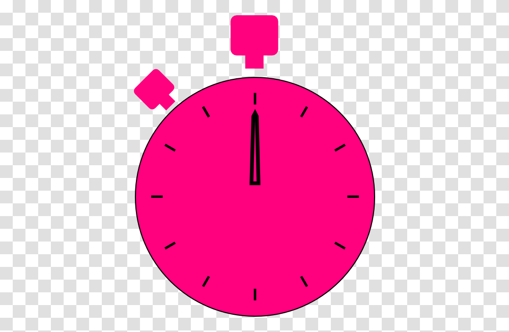 Pink Stop Watch Clip Art, Analog Clock, Wall Clock Transparent Png