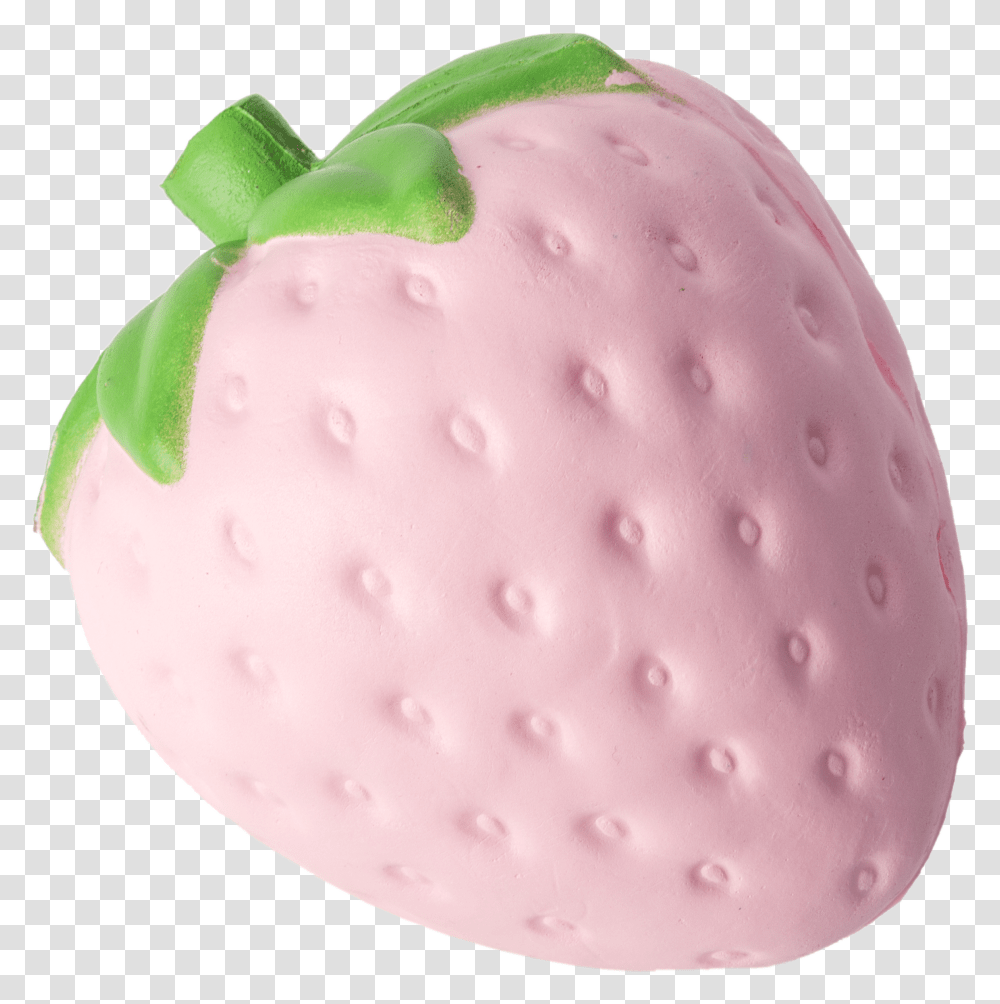 Pink Strawberry Strawberry Squishy Transparent Png