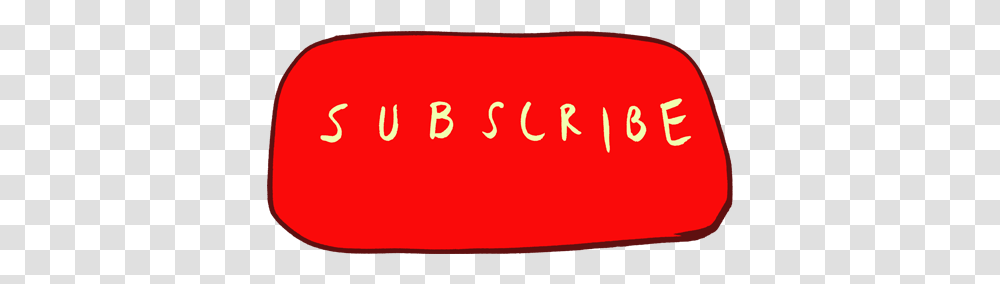 Pink Subscribe Button Orange, Text, Word, Alphabet, Number Transparent Png