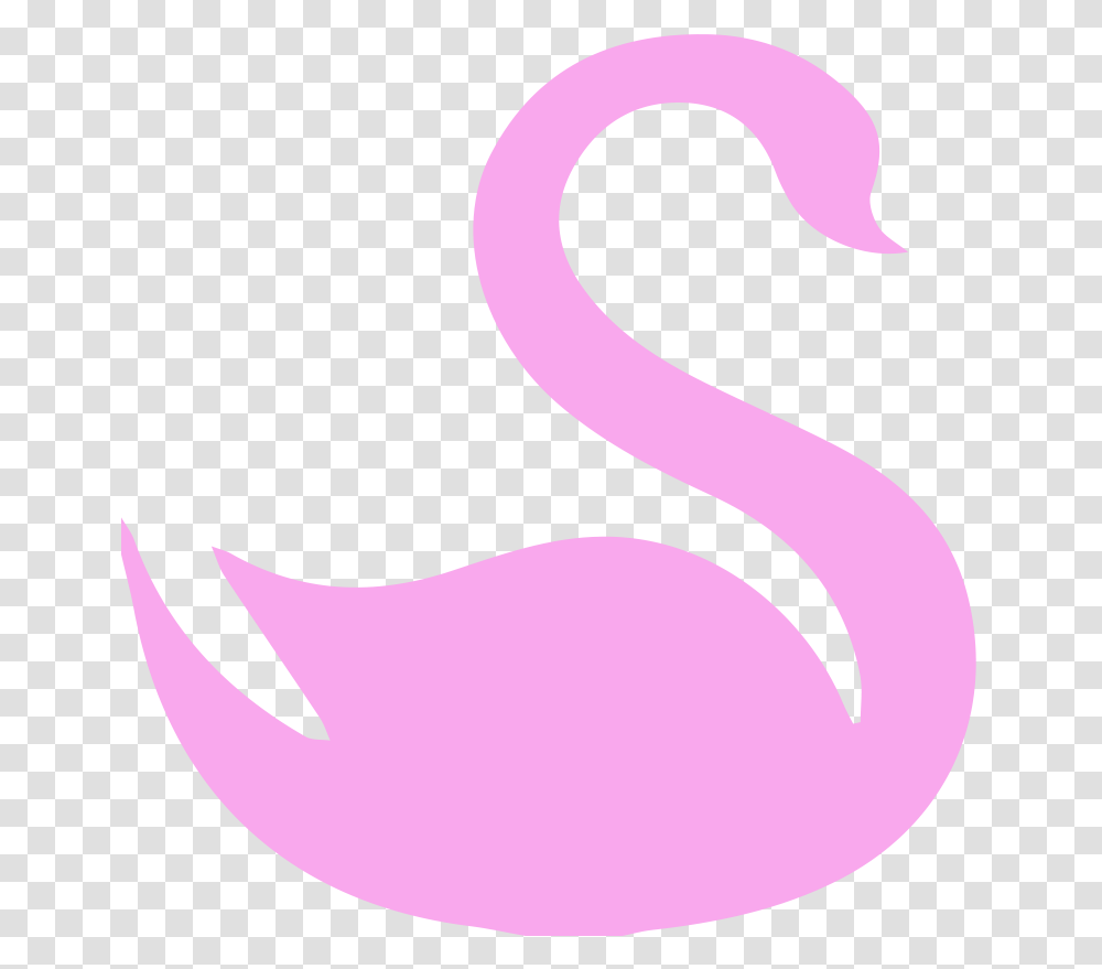 Pink Swan, Label, Mouth, Heart Transparent Png