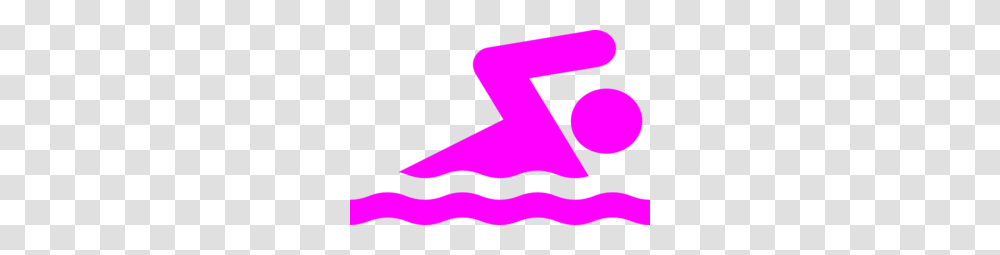 Pink Swimmer Clip Art, Logo, Trademark Transparent Png