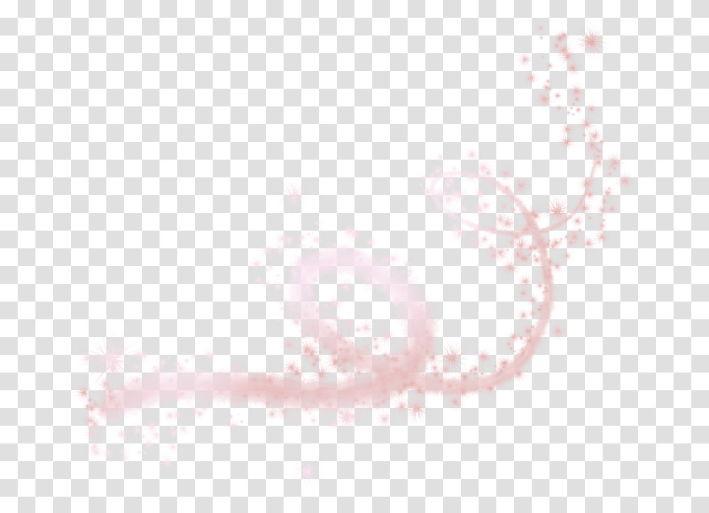 Pink Swirl Spiral Stars Sparkle Sparkles Motif, Pattern, Ornament, Floral Design Transparent Png