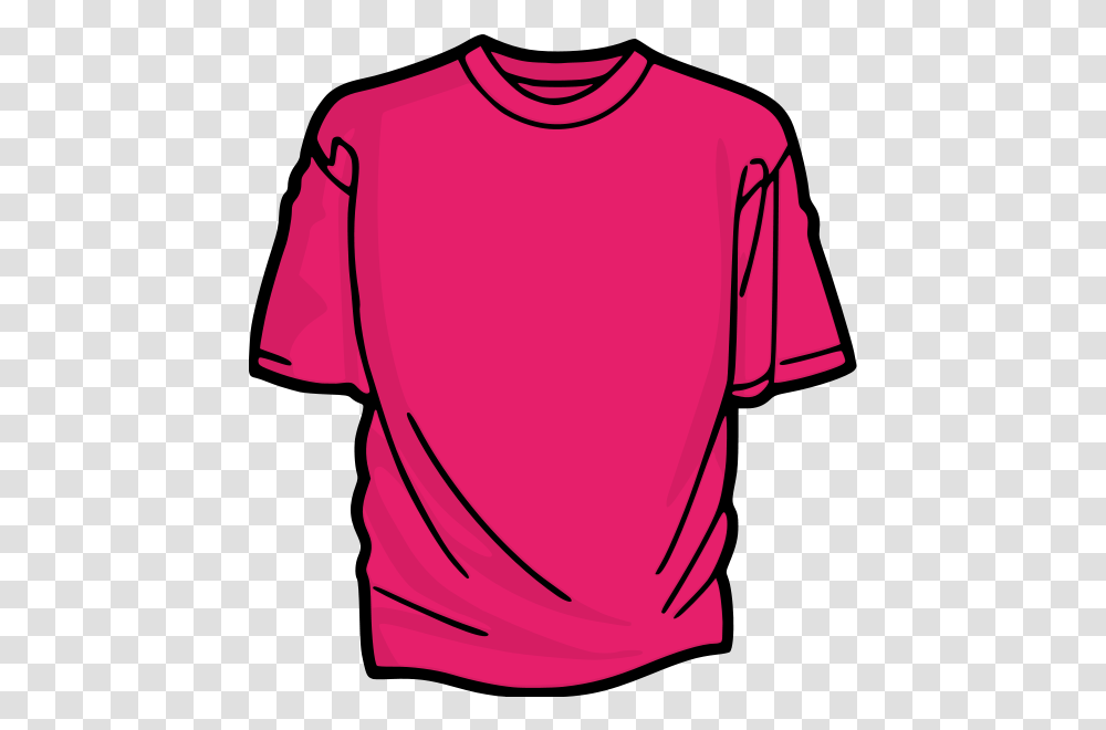 Pink T Shirt Clip Arts For Web, Apparel, Sleeve, T-Shirt Transparent Png
