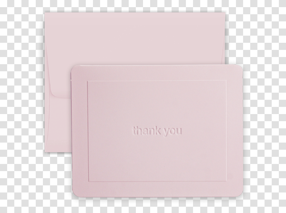 Pink Thank You Note, Label, Cushion, Electronics Transparent Png