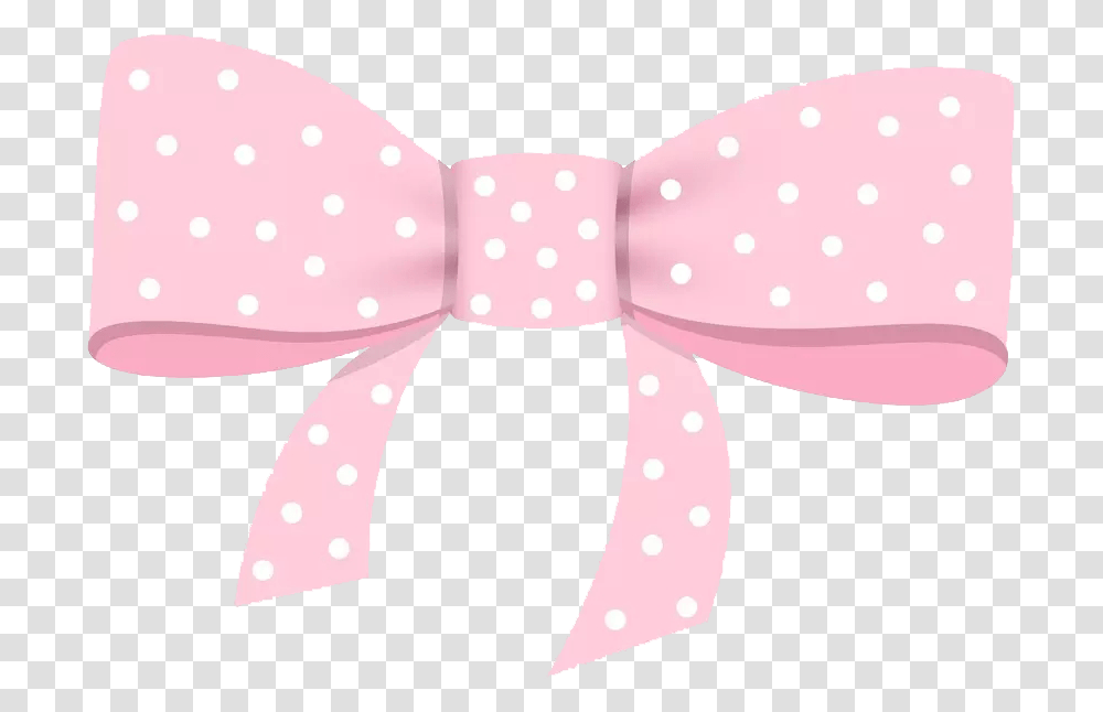 Pink Tie Bowknot Necktie Bow Free Image Polka Dot, Texture, Accessories, Accessory, Hair Slide Transparent Png