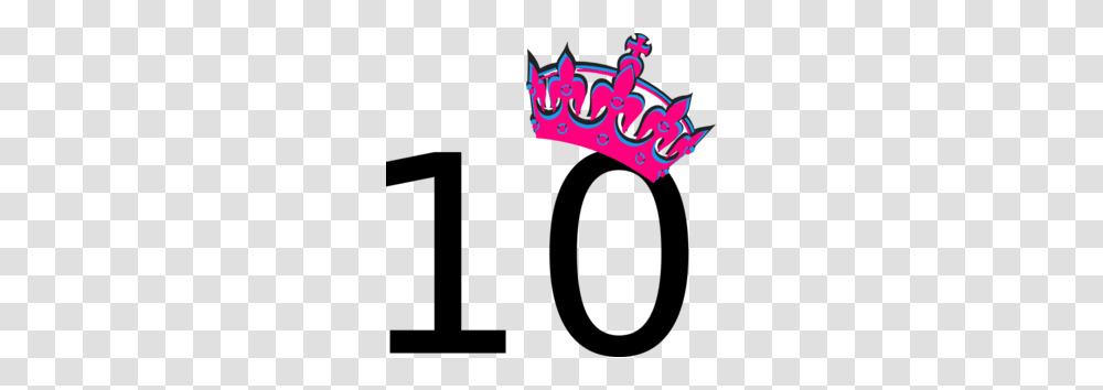 Pink Tilted Tiara And Number Clip Art, Leisure Activities, Stage Transparent Png