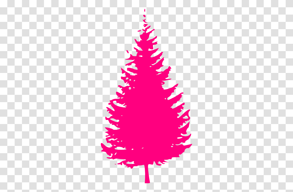 Pink Tree Clip Art, Plant, Christmas Tree, Ornament Transparent Png