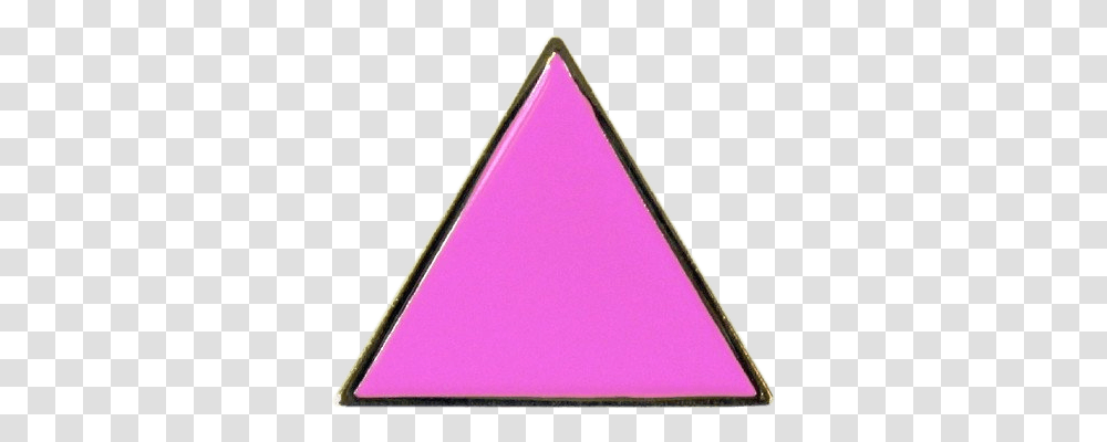 Pink Triangle Lapel Pin Pink Triangle Pin Badge, Mobile Phone, Electronics, Cell Phone Transparent Png