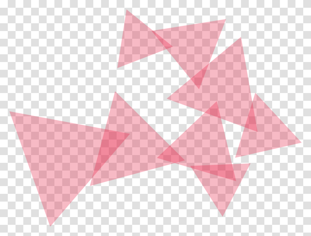 Pink Triangle Triangle, Recycling Symbol, Star Symbol Transparent Png