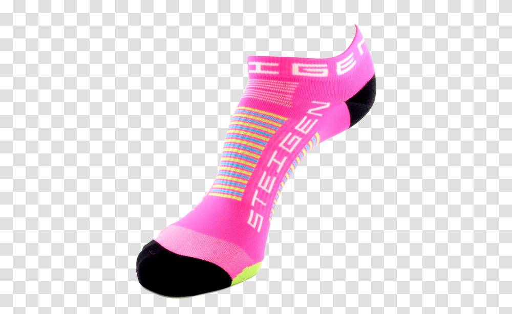 Pink Tutti Frutti Running Socks Zero Length Sock, Apparel, Shoe, Footwear Transparent Png