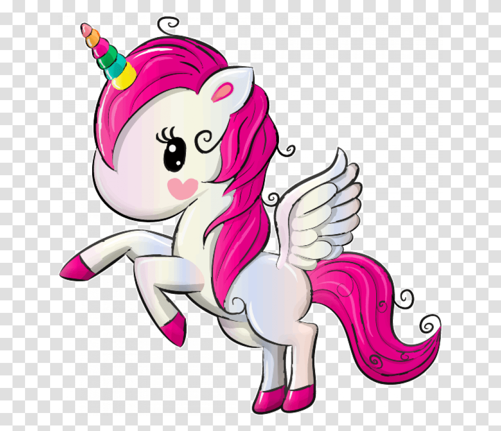 Pink Unicorn, Toy Transparent Png