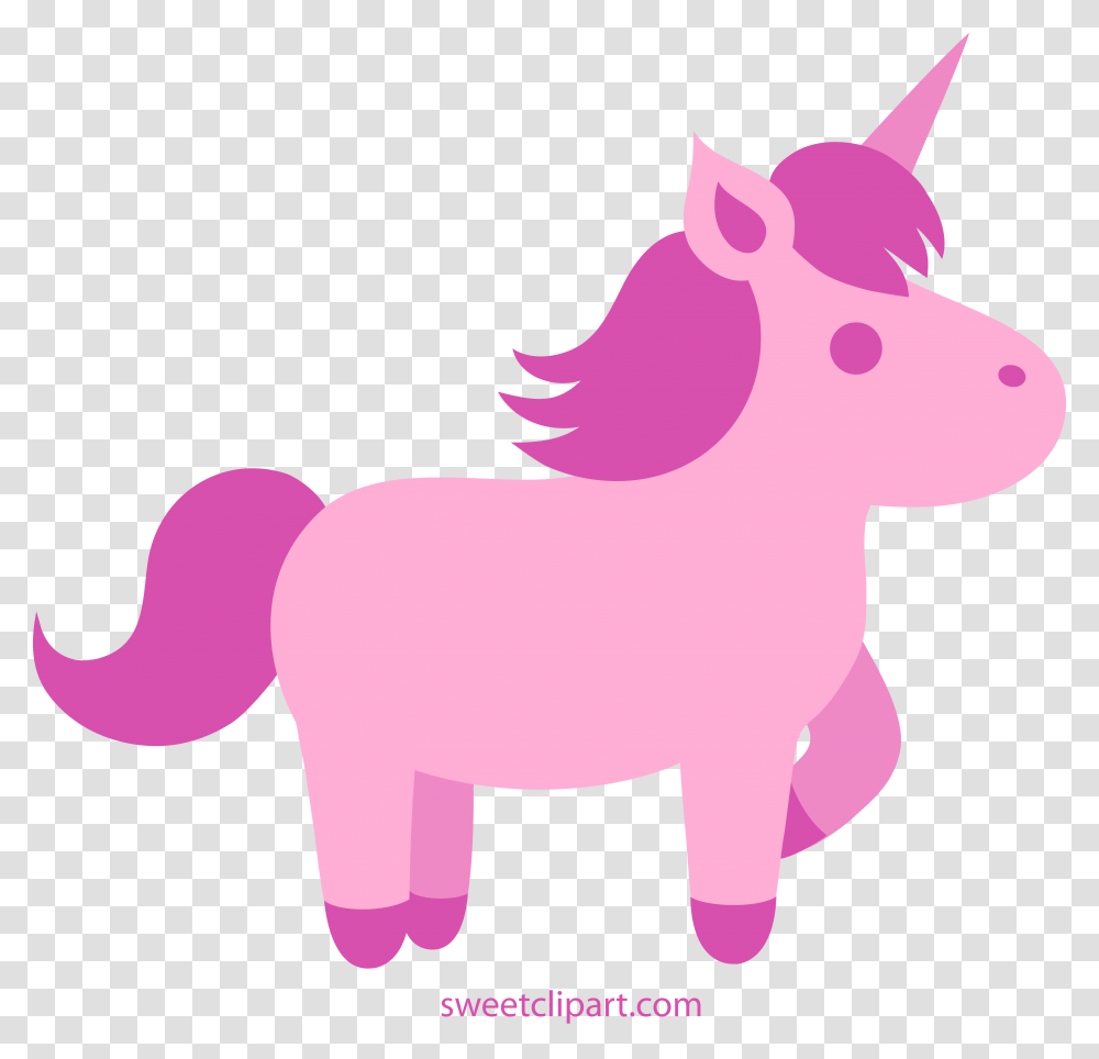 Pink Unicorn Clip Art, Mammal, Animal, Elephant Transparent Png