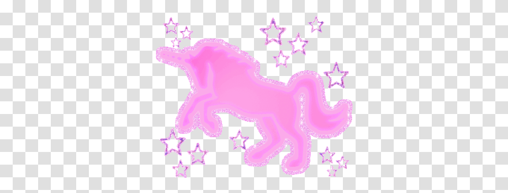 Pink Unicorns Tumblr Sparkle Unicorn Animated Gif, Animal, Symbol, Mammal, Star Symbol Transparent Png