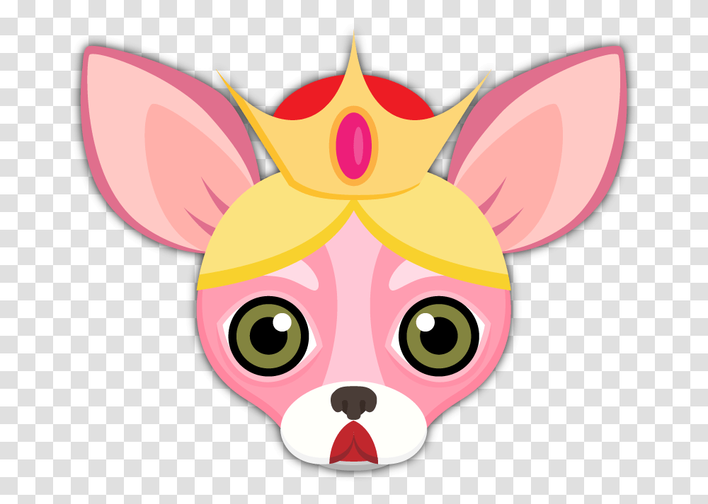 Pink Valentine's Chihuahua Emoji Stickers Chihuahua, Toy, Animal, Mammal Transparent Png