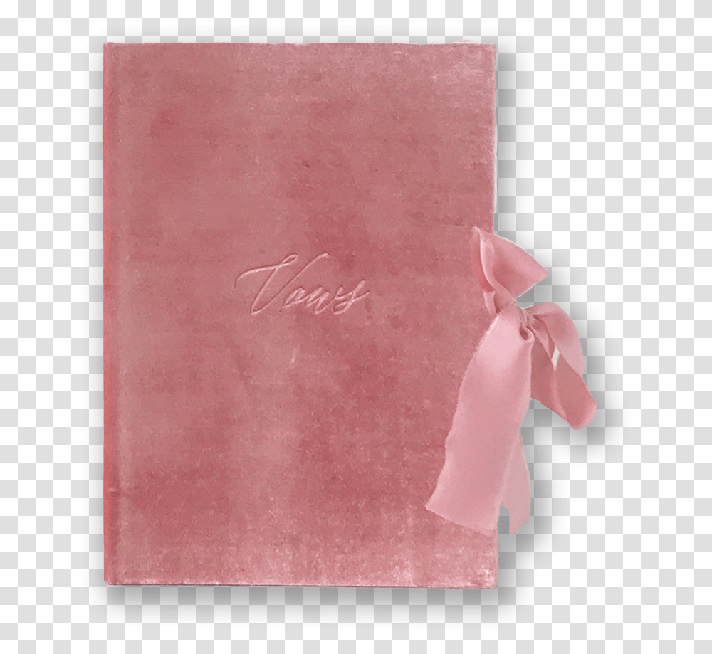 Pink Velvet Velvet Book Cover, Text, Paper, Diary, Handwriting Transparent Png