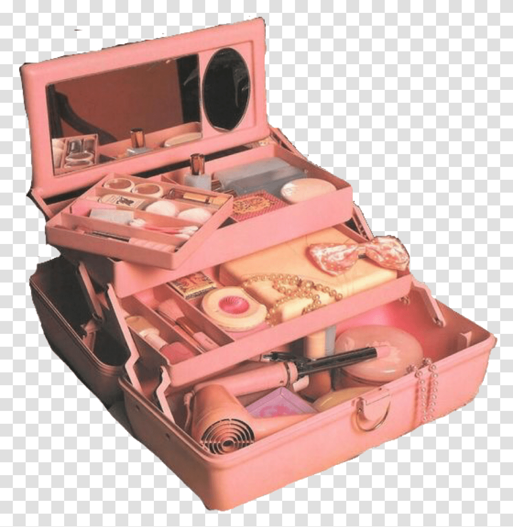 Pink Vintage Retro Aesthetic Vintage Pink Aesthetic, Birthday Cake, Dessert, Food, Pencil Box Transparent Png