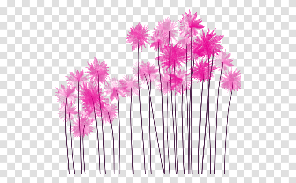 Pink Watercolor Flowers Pink Flowers Flower With Watercolor, Purple, Plant Transparent Png