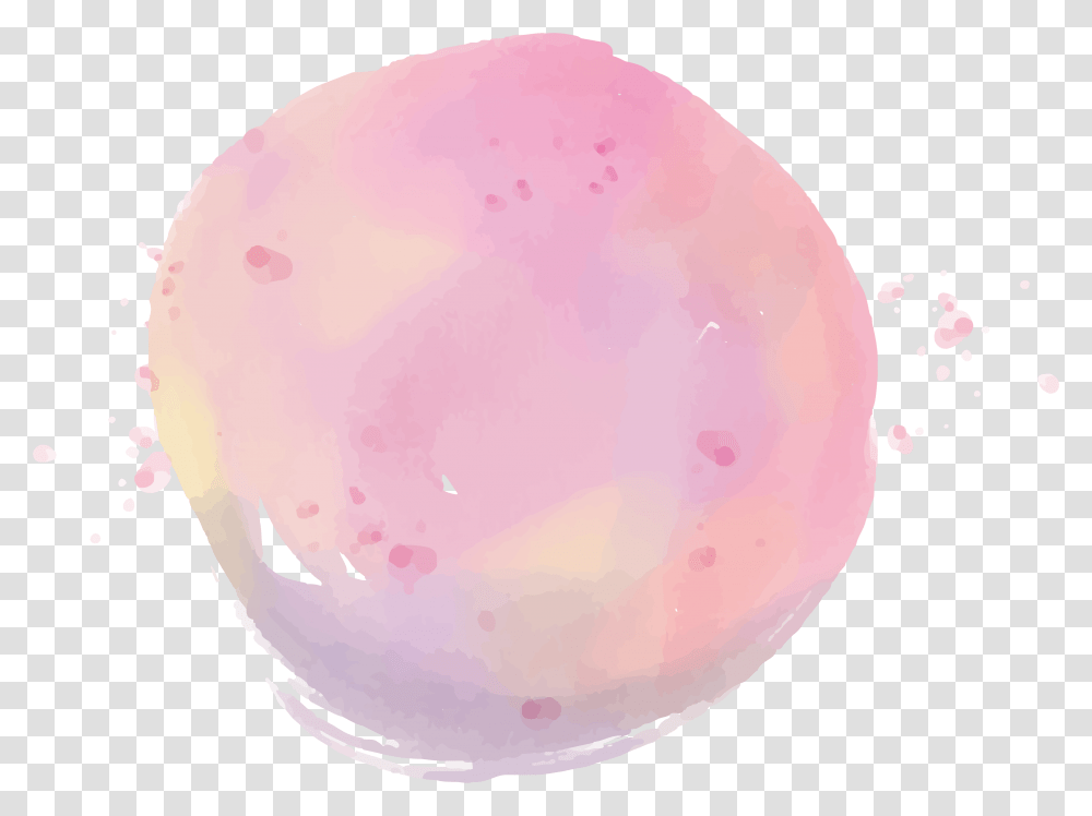 Pink Watercolor Pink Watercolor Brushes, Sphere, Crystal, Ball, Purple Transparent Png