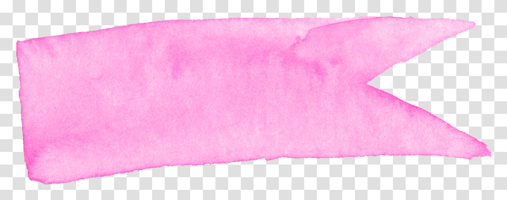 Pink Watercolor Ribbon Banner Onlygfxcom Light Pink Banner Paint, Rug, Foam, Cushion, Paper Transparent Png