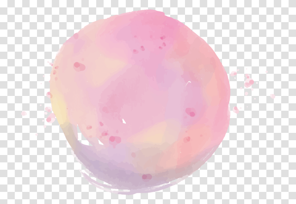 Pink Watercolour Watercolor Paint Paintsplatter Fruit, Sphere, Ball, Bird, Animal Transparent Png