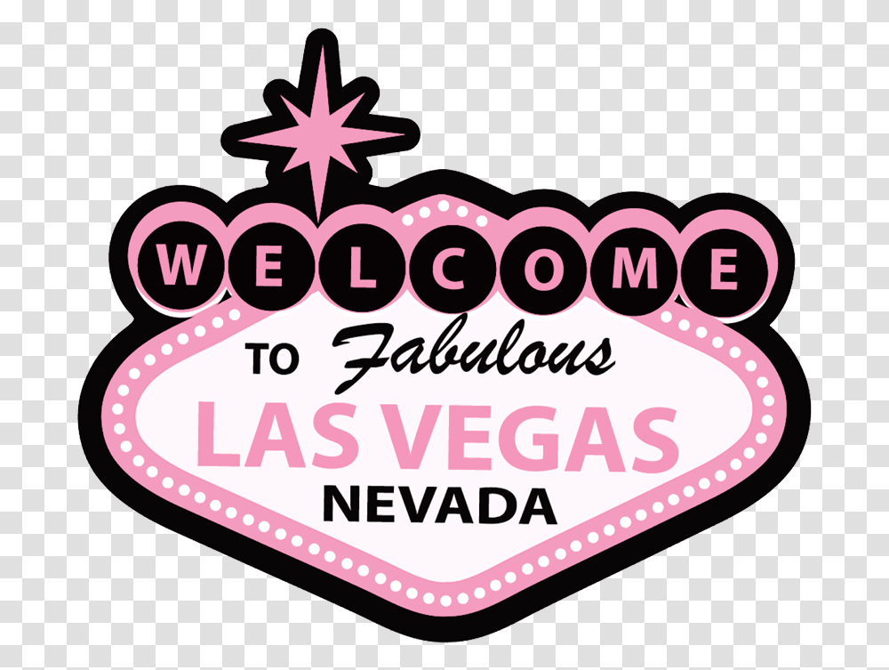 Pink Welcome To Las Vegas Sign Welcome To Las Vegas Sign Pink, Label, Sticker Transparent Png