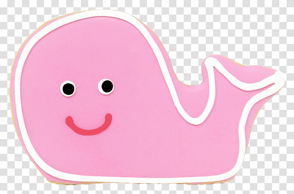 Pink Whale Cookie, Label, Baseball Cap, Animal Transparent Png