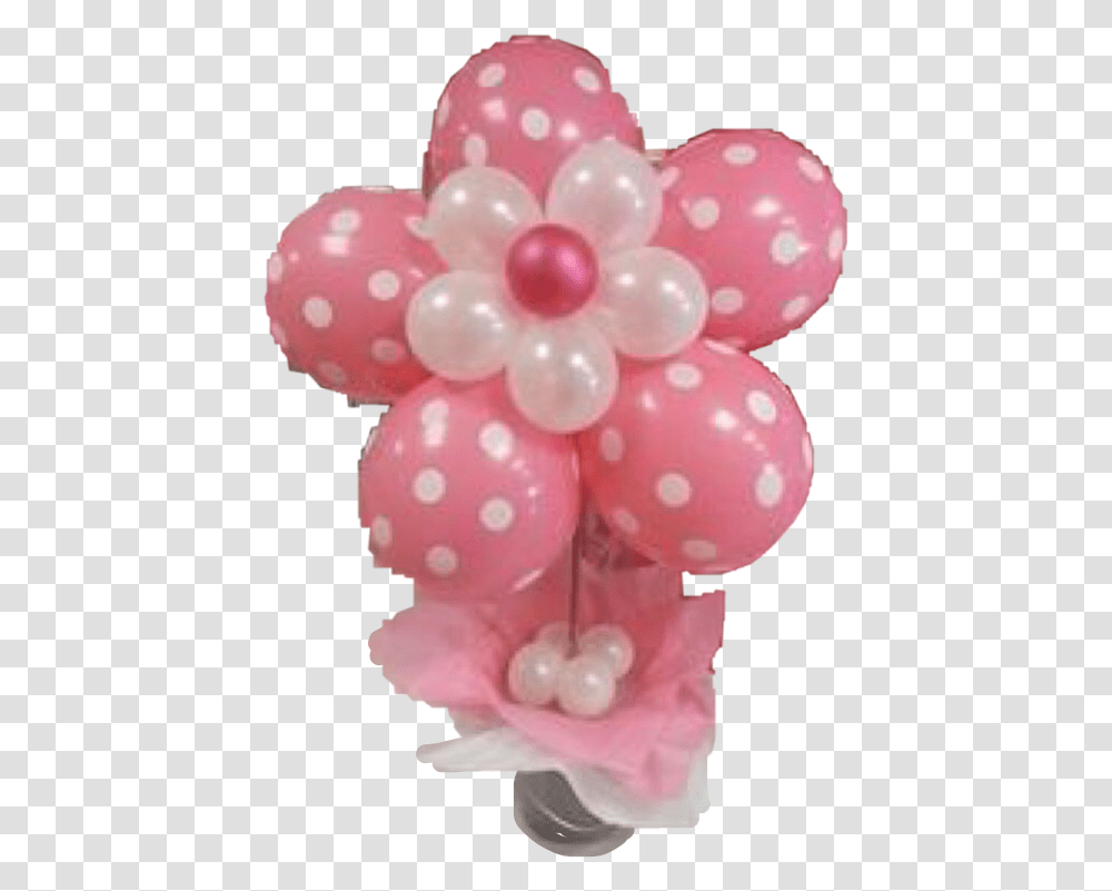 Pink White Balloons Bouquet Flower Freetoedit Decoracion Con Bombas Rosadas, Snowman, Winter, Outdoors, Nature Transparent Png