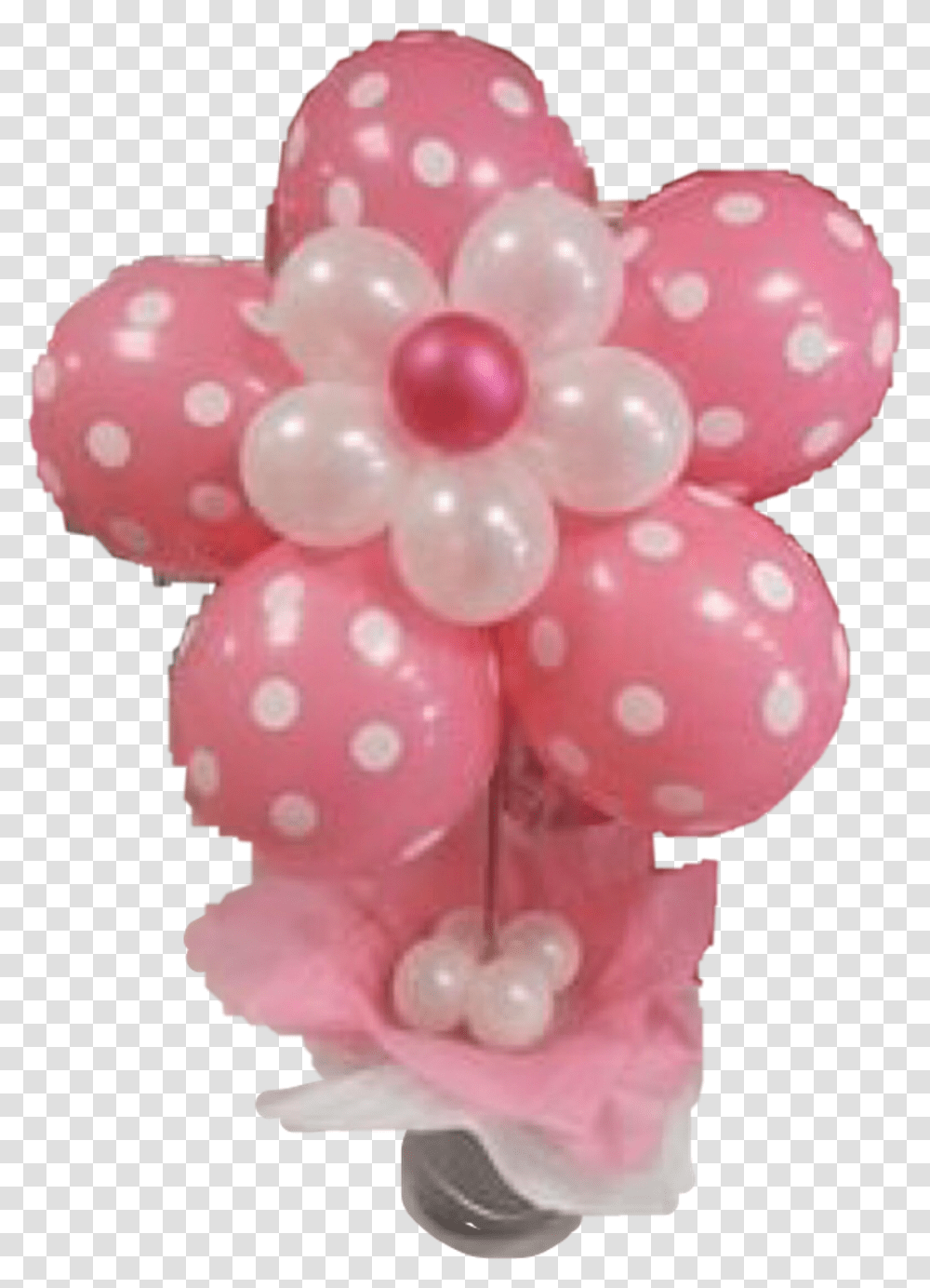 Pink White Balloons Bouquet Flower Freetoedit, Snowman, Winter, Outdoors, Nature Transparent Png