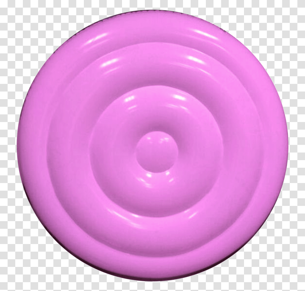 Pink White Circle Inflatable, Frisbee, Toy, Bowl, Balloon Transparent Png