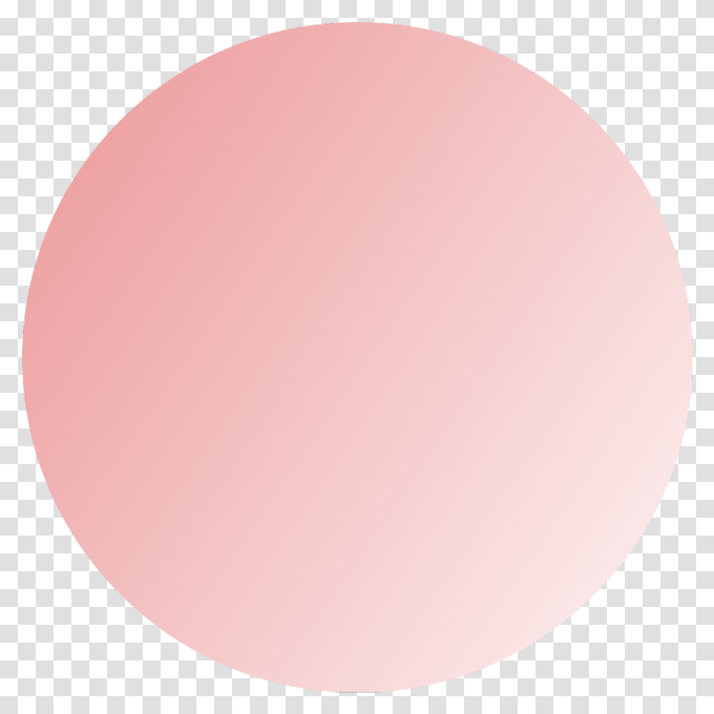 Pink White Gradient Pastel Circle Background Bvb Emblem, Balloon, Sphere, Texture, Oval Transparent Png