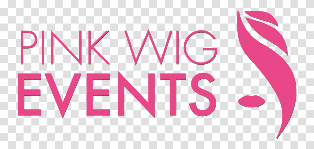Pink Wig Events Pink Wig Night Falmouth, Alphabet, Number Transparent Png