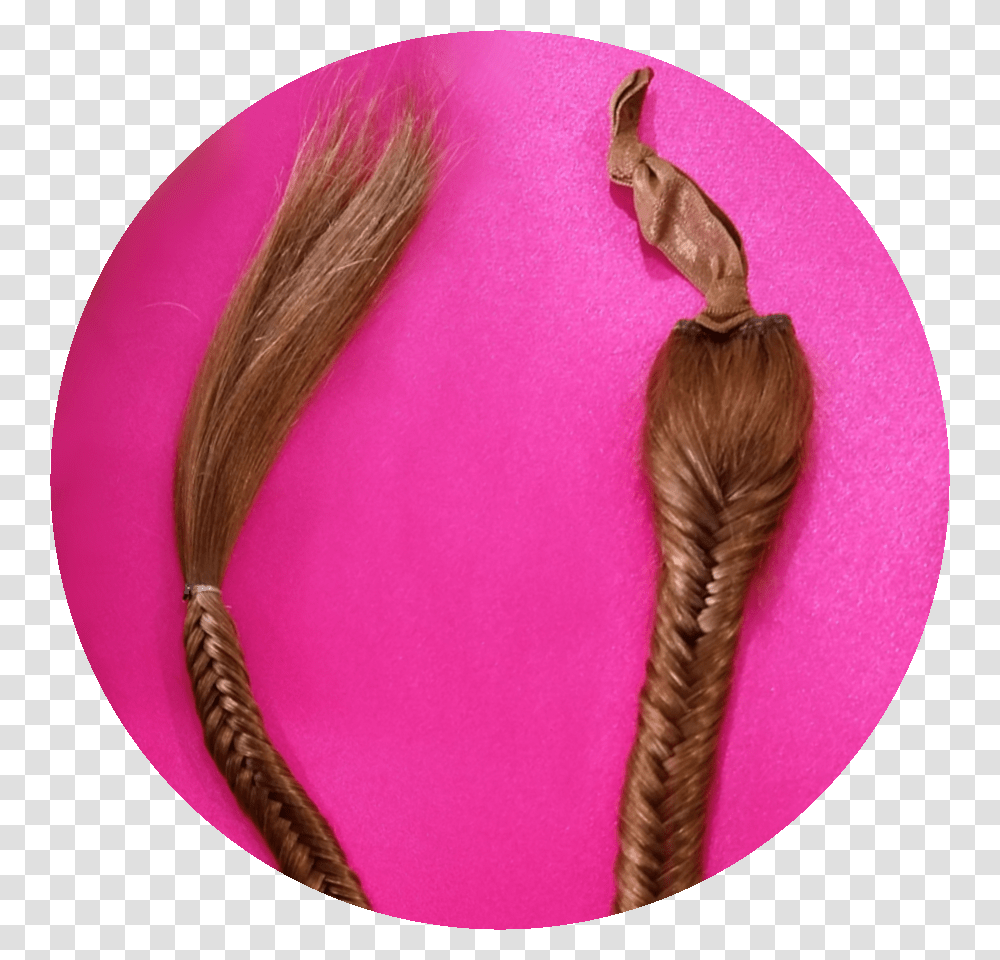 Pink Wig Wig, Hair, Braid, Ponytail Transparent Png