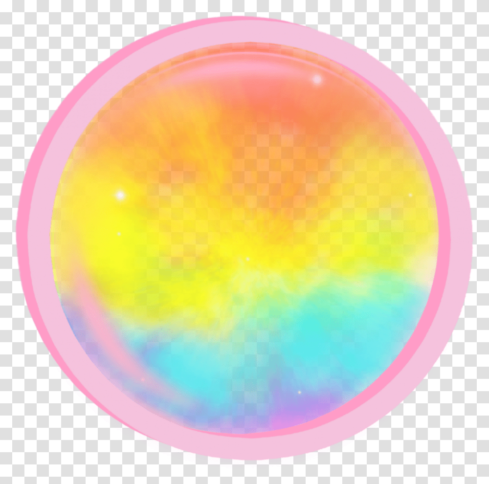 Pink Yellow Orenge Red Blue Circle, Sphere, Bubble, Ornament Transparent Png