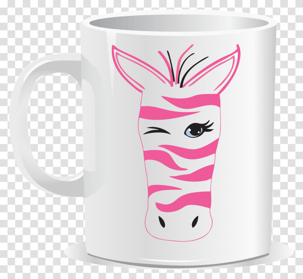 Pink Zebra Independent Consultant Logo, Coffee Cup, Beverage, Drink, Stein Transparent Png