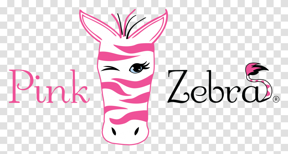 Pink Zebra Logo 1 Image Pink Zebra, Mammal, Animal, Pig, Graphics Transparent Png