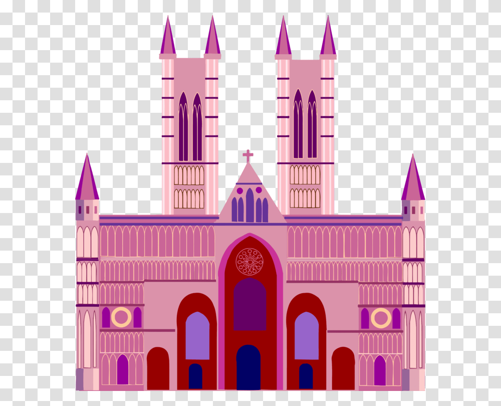 Pinkbuildingmedieval Architecture Clip Art, Dome, Castle, Spire Transparent Png