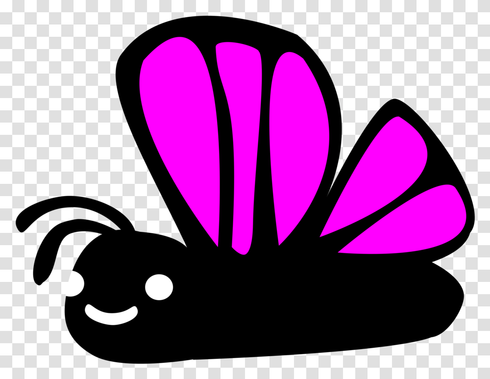 Pinkbutterflyflower Butterfly, Plectrum, Light Transparent Png