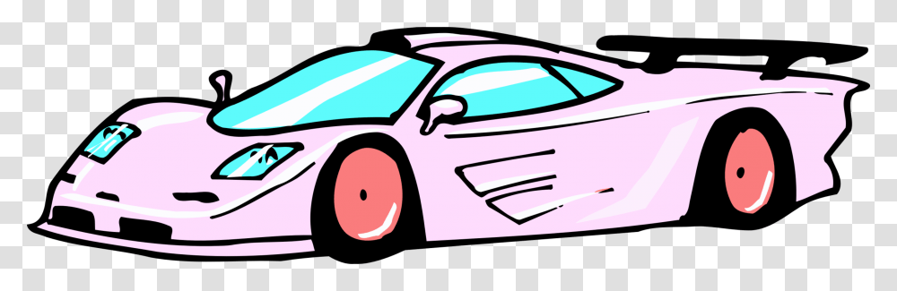 Pinkcompact Carcar Car Race Pink, Vehicle, Transportation, Label Transparent Png