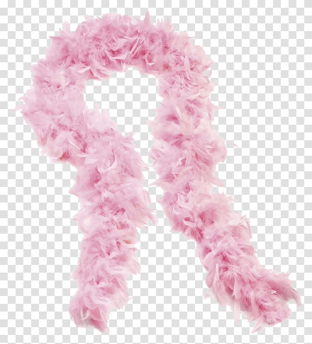 Pinkfeather Boacostume Accessoryfontfashion Wigscarfwig Feather Boa, Apparel, Wedding Cake, Dessert Transparent Png