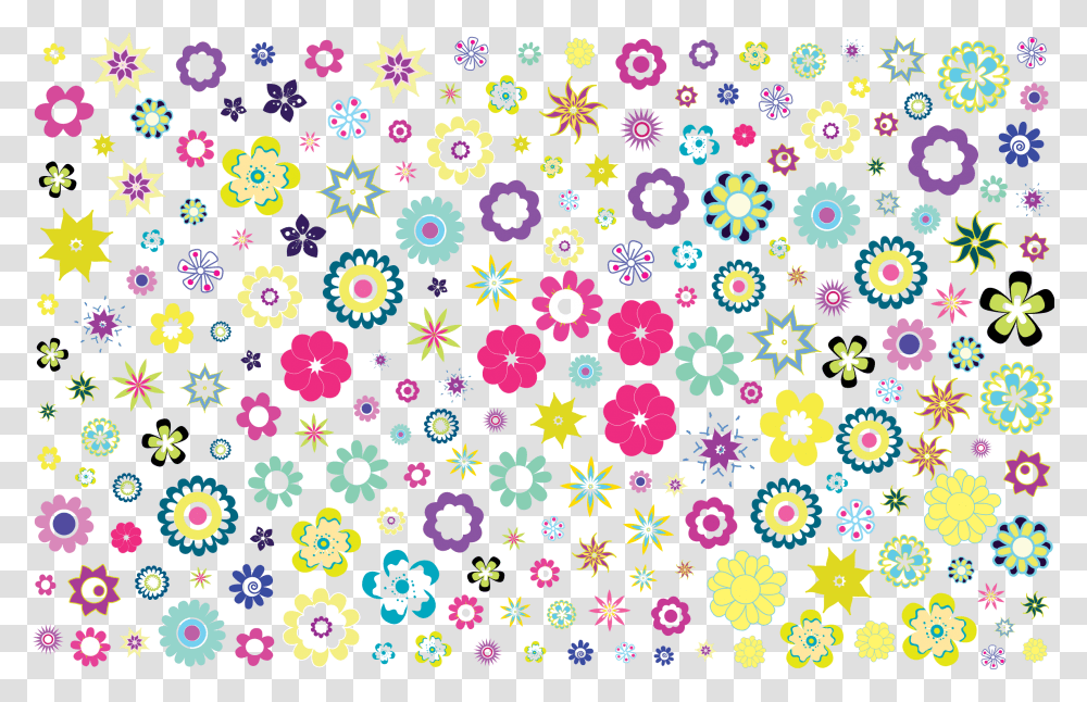 Pinkflowerarea Colorful Floral Background Patterns, Rug, Floral Design Transparent Png