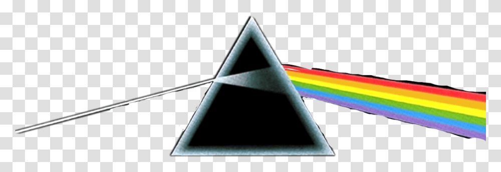 Pinkfloyd Freetoedit Dark Side Of The Moon Album Cover, Triangle Transparent Png