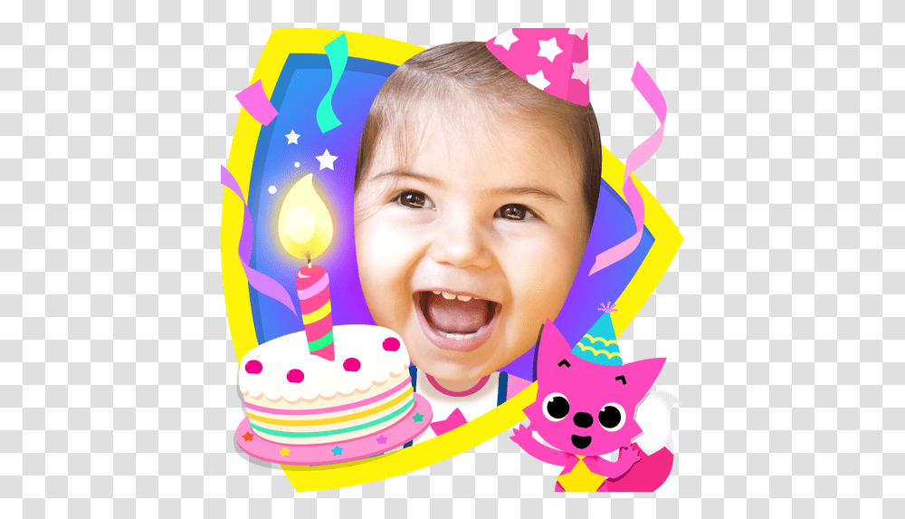 Pinkfong Guess The Animal Pinkfong Birthday Party App, Face, Person, Clothing, Laughing Transparent Png